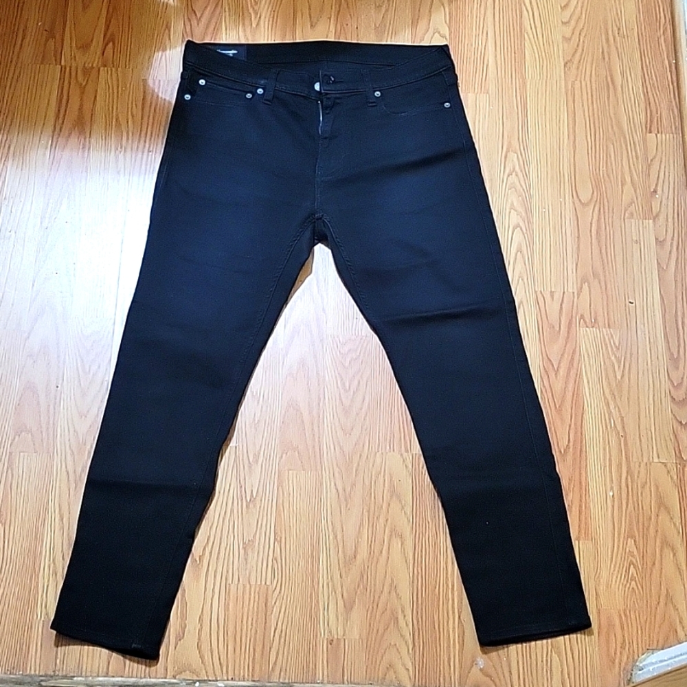 Abercrombie &Fitch mens black skinny jeans 34/32
